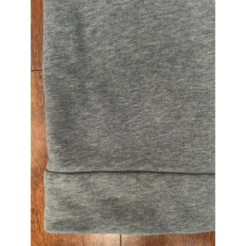 N°21 Women’s Gray Logo Crewneck with Velvet Patch Letters, Size Medium (It42)